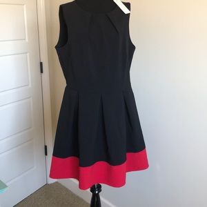 ModCloth cocktail dress w/ exposed zipper